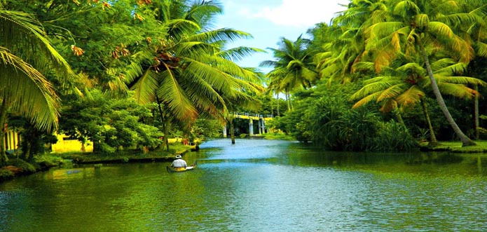 Backwater In Kerala 